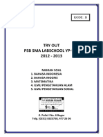 Tryout Labschool 2013 Kode B PDF