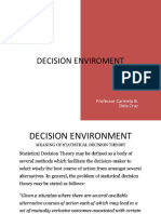 Decision Environment Lecture PDF