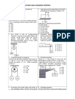 Soal Latihan Dinamika Partikel