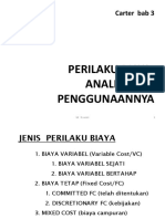 CH 3 - Analisis Perilaku Biaya