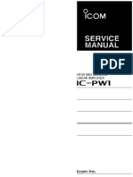 Icom Pw-1 F Amplifier Repair Manual-E