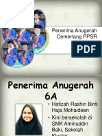 Penerima Anugerah Cemerlang PPSR 2018