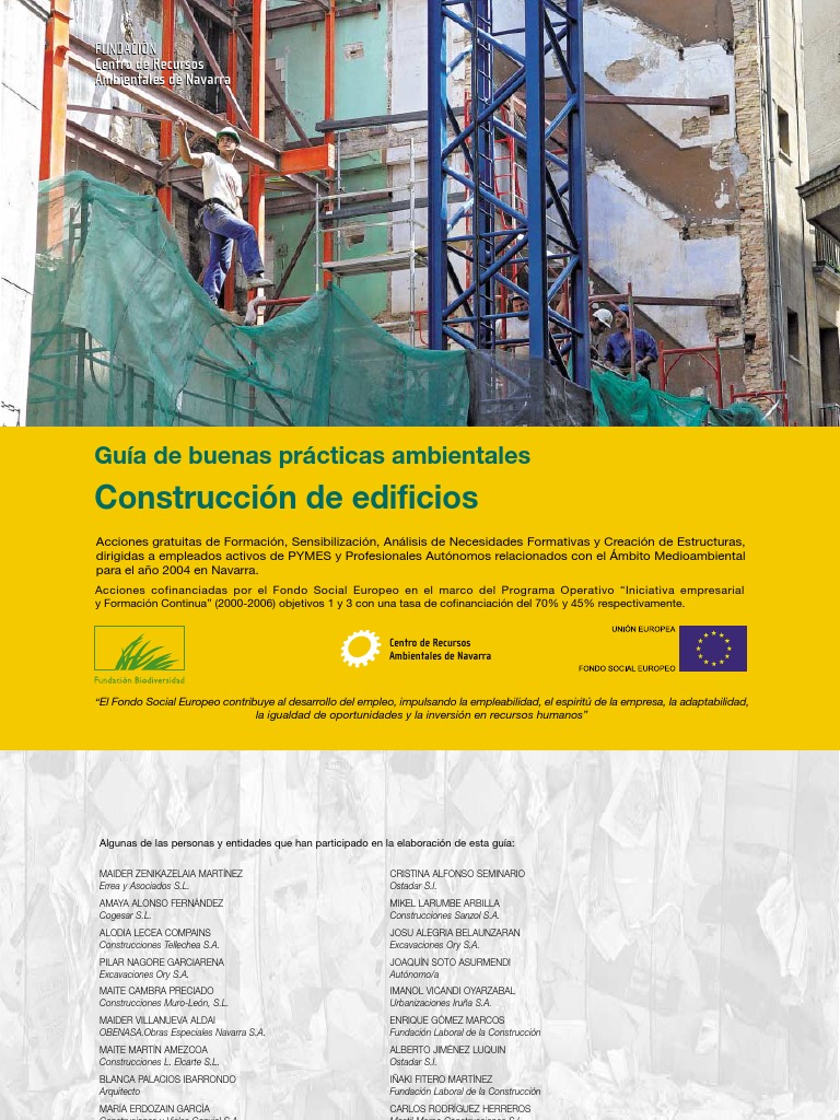 Buenas Practicas en La Construccin y Demolicin PDF | PDF