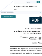 Política Editorial e Impacto Cultural 1880-2000 | Publicación | Propiedad intelectual