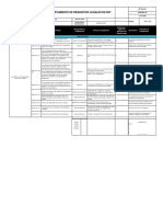 Matriz de Cumplimiento de Requisitos Legales en SSTT