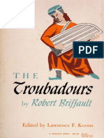 (BRIFFAULT, Robert) The Troubadours (1965)
