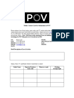 Pov Media Contact Form
