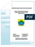 Proposal Permohonan BKK Pilkades Sinarlaut