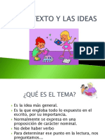 EL-TEXTO Y lAS IDEAS