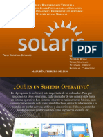 Conociendo Solaris