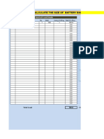 Calculate Battery Bank and Inverter Size for Off-Grid Electrical System