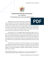 Mengenal Ilmu Hubungan Internasional PDF