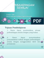 Perbandingan Senilai