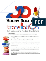 Medical and Pharmaceutical translation