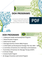 Doh Programs PDF