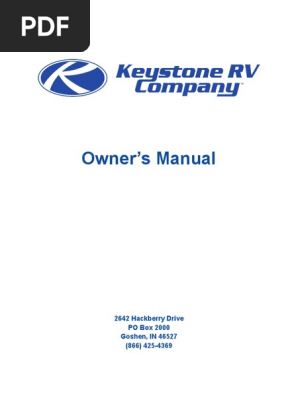 Keystone Owners Manual 2019 PDF PDF Air Pollution Trailer Vehicle