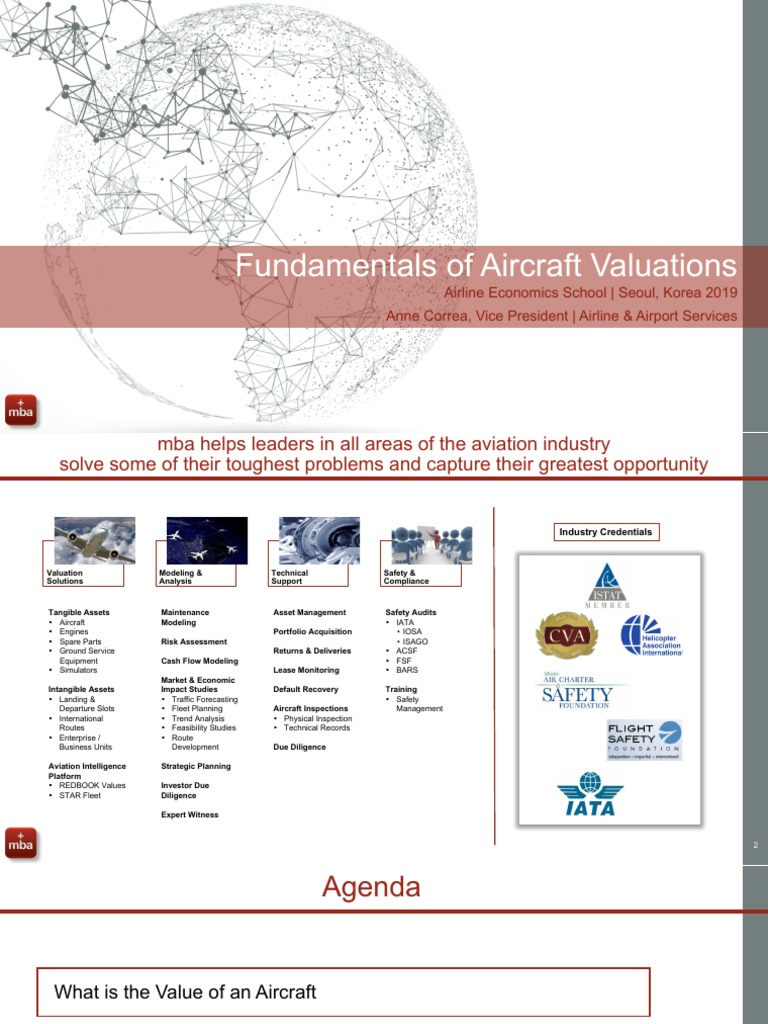 Aircraft Valuation Fundamentals Guide | PDF | Real Estate Appraisal ...