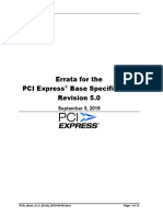 PCIe Base r5 0 Errata 2019-09-05