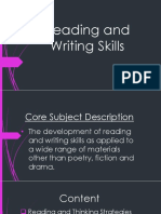 Powerpoint in Reading and Writing Skills (Autosaved)