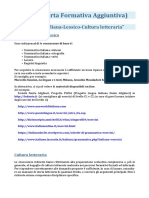 Lingua italiana-Lessico-Cultura Letteraria PDF
