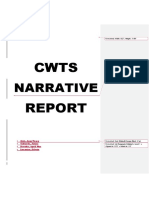 CWTS Narrative Report