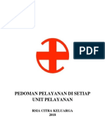 Pedoman Pelayanan Di Setiap Unit Pelayanan