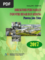 Direktori Perusahaan Industri Besar Dan Sedang Provinsi Jawa Timur 2017 PDF