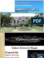 Cyber Crime in Nepal (Banking) Final