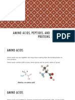 Amino acids, peptides, and proteins