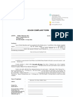 GCash Complaint Form