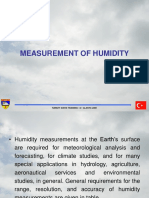 Measurement of Humidity