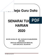 Senarai Tugas Harian DGM