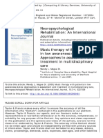 Magee 2005 Music therapy with patients in low awareness states Approaches to assessment and treatment in multidisciplinary care.pdf