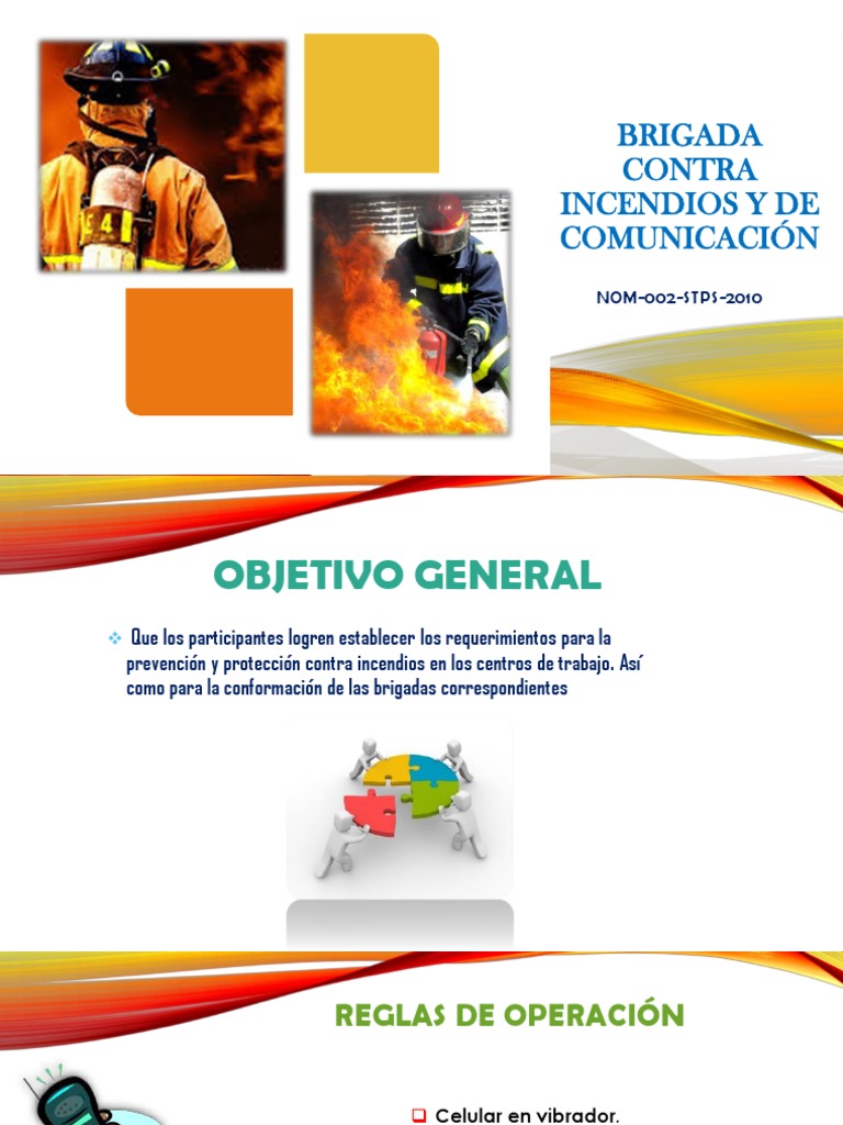 Brigada Contra Incendios y de Comunicación | PDF | Primeros auxilios ...