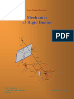 J.-M. Berthelot Mechanics of Rigid Bodies PDF