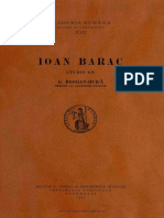 Ioan Barac Studii