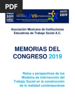Memorias en Extenso Amiets 2019 PDF | PDF | Familia | Trabajo Social