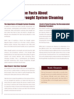 One Pager The Facts About Draught System Cleaning
