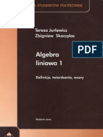Algebra_Liniowa_1_Definicje__twierdzenia__wzory_-_T._Jurlewicz_Z._Skoczylas