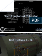 Bloch Equations & Relaxation: Key Concepts in MRI Pulse Sequences