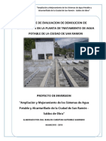 Demolición PTAP San Ramón