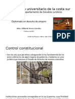 Control Jurisdiccional de La Constitución