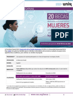 Convocatoria OEA-UNIR Becas Mujer y TIC PDF