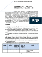 Raport de Activitate - Sem I - 2015-2016 PDF