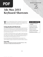 3ds Max Keyboard Shortcuts Guide | PDF | Vertex (Geometry) | Geometry