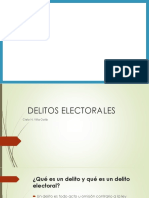 Delitos Electorales