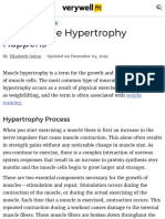 The Meaning of Muscle Hypertrophy and How It Happens