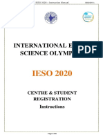 Centre Registration IESO2020