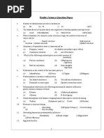 Poultry Science MCQ