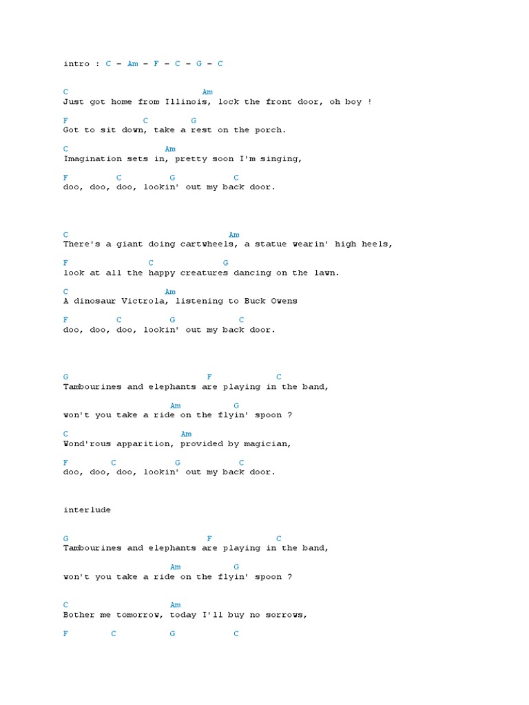 Intro Back Door | PDF
